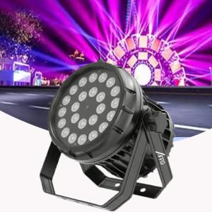 Full Color 6In1 Plastic LED PAR Light 7500K For Outdoor Stage Lighting