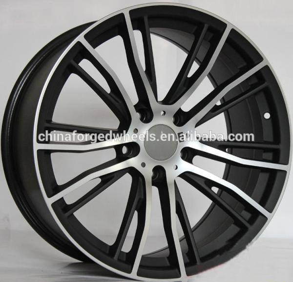 Gloss Black Replica Car Rims With 5x120 PCD For BMW X6/ Colour Customized 20