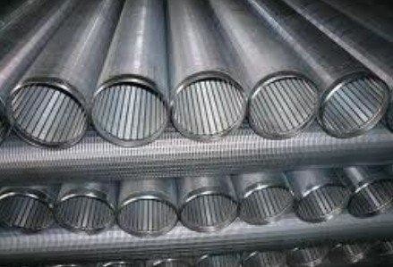SS Wedge Wire Mesh Screen For Mining And Oilfield Screening Filtration