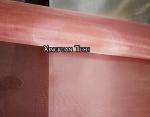 120mesh Copper Wire Mesh Aperture 0.13 - 0.16mm Plain Weave Red Color