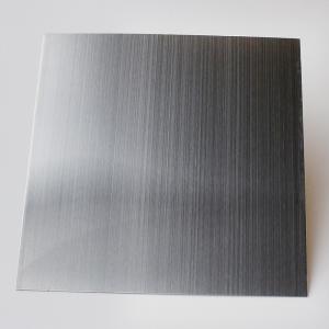 Wholesale 304 Grade Brushed Stainless Steel Sheet 0.9Mm Black Hairline Finish from china suppliers