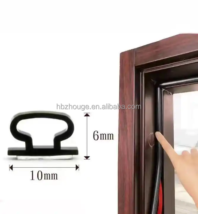 EPDM Cabinet Car Sealant Strip Side Top Bubble Steel Belt for Silicone Applications