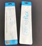 Custom printed Pearl Film plastic cosmetic brush packaging bag