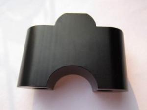 Wholesale Black Anodized Cold Rolling Steel Handlebar Riser for CNC Motorcycle Parts from china suppliers