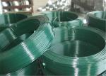 Green Color 2.2mm 2.8mm Pvc Coated Steel Wire Rust Resistance For Install