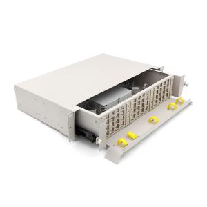 Wholesale Sliding Type Optical Fiber Patch Panel E2000 24 Ports LC 48 Fibers from china suppliers