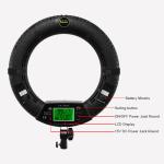 Rohs 18 Inch LED Ring Light Remote Control Ringlight 45cm Selfie Makeup