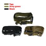 3 Point Tactical Gun Sling , Military Airsoft Adjustable Bungee Gun Strap