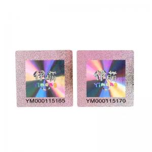 China 3d Anti Counterfeit Stickers Hologram Anti Counterfeiting Security Labels Tamper Evident on sale