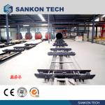 870kg Steaming Trolley Automatic Concrete Block Making Machine