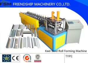 Wholesale Custom Metal Forming Machinery , Steel Track Rroll Forming Machine from china suppliers