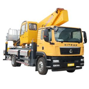 Wholesale 50 M Altitude Working Truck The super-large operation platform carries 400 KG (up to 5 people) can rotate 360° from china suppliers