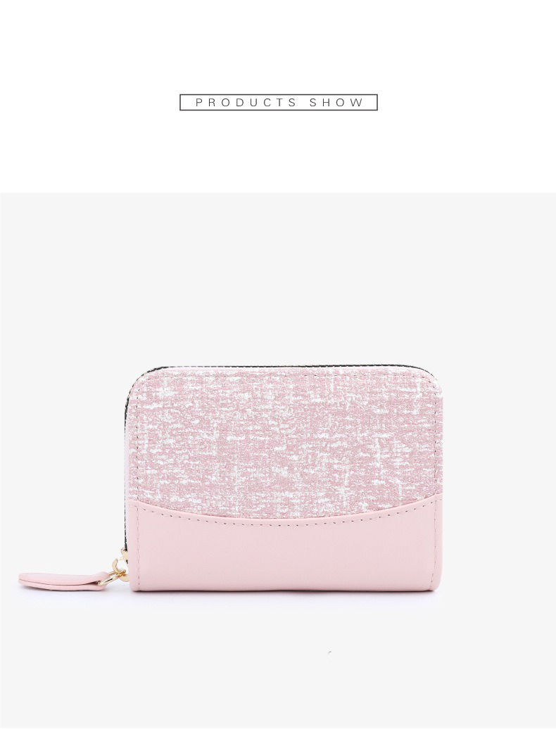 End Ins Style Female Card Holder with Custom Logo Package Weight 0.1kg Color Matching