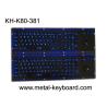 Buy cheap Illuminant Waterproof SS Industrial Metal Keyboard With Trackball Pointing from wholesalers