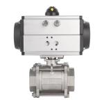 Nominal Pressure Pn1.6MPa 3PC Stainless Steel 304 Thread Ball Valve with