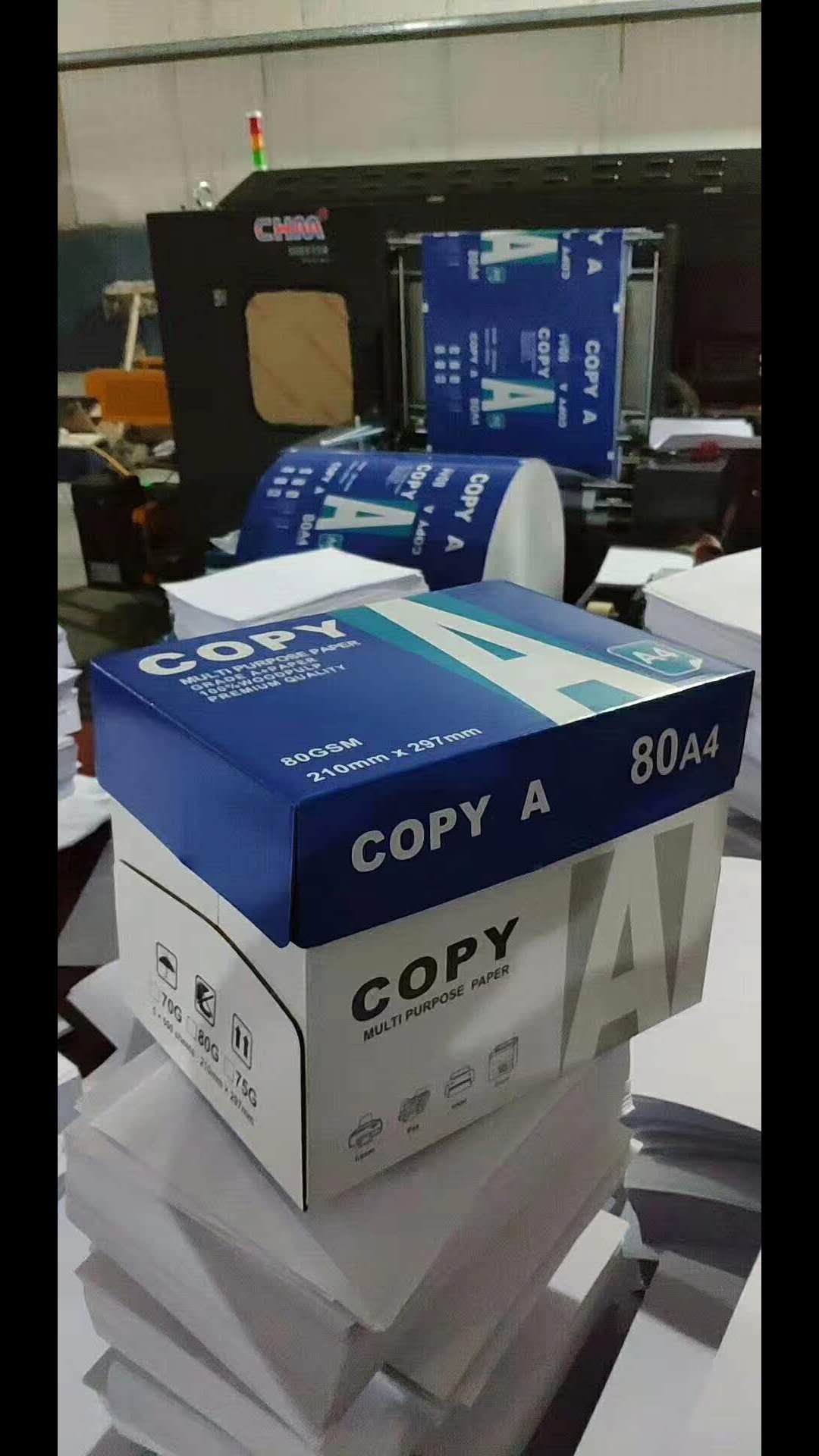 White Writing Jumbo Roll Paper for A4 Copy Paper at Competitive