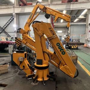 Wholesale Two 0.8T7M Hydraulic Knuckle and Foldable Boom Crane from china suppliers