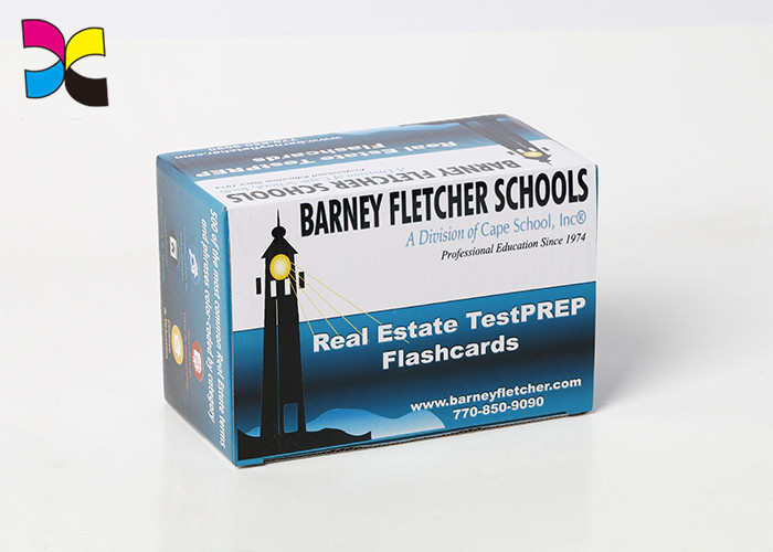 Artwork Format Gift Small Shipping Boxes , Flocking Custom Made Shipping Boxes