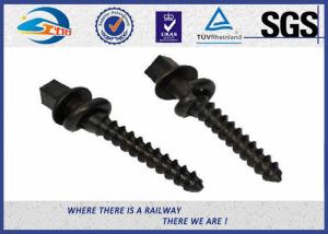 Wholesale Railway Screws Spike Q235 Material For Rail Sleeper, Hexagon Head Screw from china suppliers