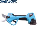 Swansoft 32mm cordless 16.8V 2.5Ah Garden Pruning Shear for Plant 3.2CM Electric