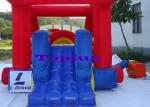 Cheap Fabric 6.5m Inflatable Truck Commercial Bounce Houses For Family Use