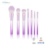 Premium Synthetic Fiber Travel Makeup Brush Set 6pcs Smooth Touch Lint Free