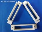 95% Alumina Ceramic Material Ivory Color Custom Size / Drawing