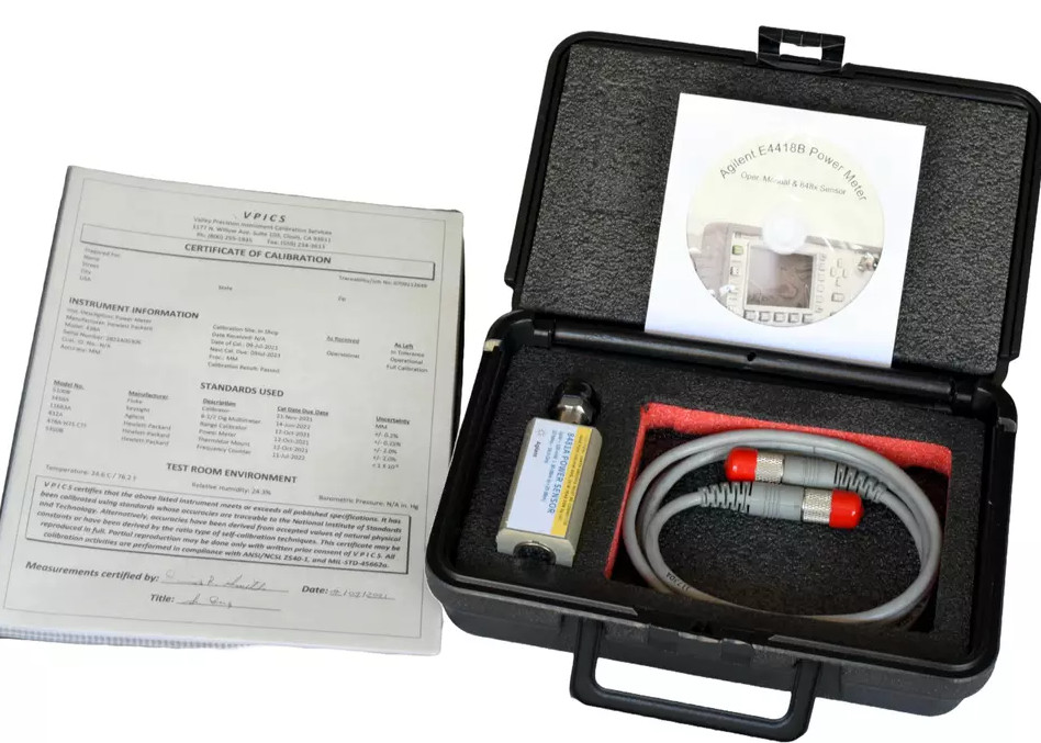 Keysight Agilent 8481A RF Power Sensor -60 to 20 dBm 10 MHz-18 GHz Plug-In Form Factor