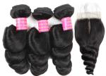 8 Inch - 30 Inch 100% Brazilian Virgin Hair Natural Color Healthy And Soft