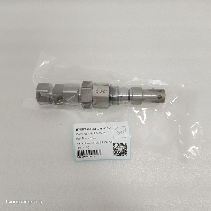 Hyunsang Excavator Relief Valve 0719118 0719308 0949801 For ZX330