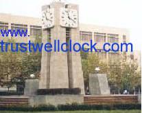 double side street clocks, city street clocks, Good Clock(Yantai) Trust-Well Co.