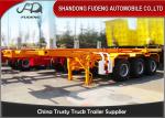 Tri Axles Chassis Container Trailer For 40ft Container Transportation