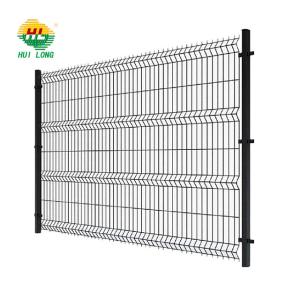 Wholesale Triangle Bending Welded Mesh Fence , PVC Coated 3d Curved Wire Mesh Fence from china suppliers
