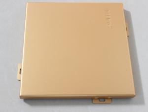 Wholesale Golden Exterior Architectural Wall Panel 3.0mm Thickness Wall Tile from china suppliers