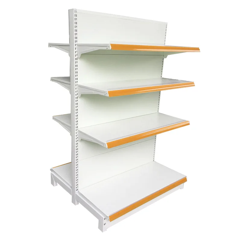 China Double-Sided Commercial Super Shelves Supermarket Shelf Display Gondola