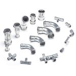 A07 Sanitary Stainless Steel Pipe Fittings High Pressure Stainless Steel Pipe