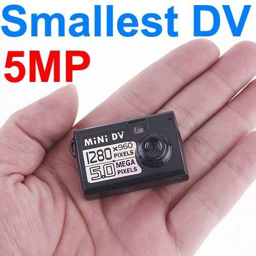 Thumb-Size Smallest 5MP Micro HD DVR Spy Camera DV Digital Video Voice Webcam
