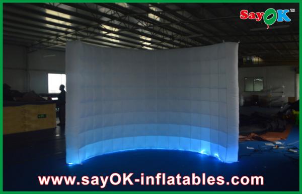 Quality Inflatable Led Photo Booth Mini Led Inflatable Paint Photo Booth Tent For Wedding Decoration for sale
