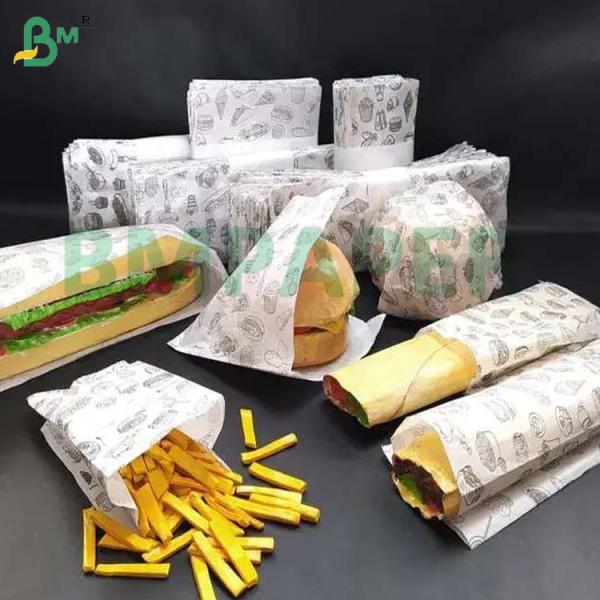 21gram 23gram Water Grease Resistance Food Safety Hamburger Wrapping Wax Paper 21gram 23gram Water Grease Resistance Food Safety Hamburger Wrapping Wax Paper