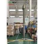 15m lockable pneumatic telescopic mast 30kg payloads 2.8m closed height