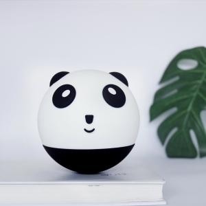 Wholesale Creative Children's Panda Night Light Soft Light Eye Care Sleeping Bedroom Silicone LED Table Lamp from china suppliers
