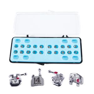 Wholesale Roth MBT Edgewise Orthodontic Brackets With 0.022/0.018 Slot Size And Hook On345 from china suppliers