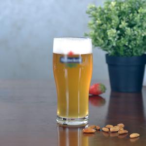 China 11oz Heineken Beer Glass , Promotional Machine Pressed Pint Beer Glass on sale
