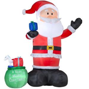Wholesale Holiday Decoration Merry Christmas Inflatable Santa Claus from china suppliers