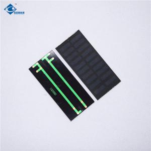 Wholesale 5V Lightweight Silicon Solar PV Module ZW-13260P PET Solar Panel 0.6W from china suppliers