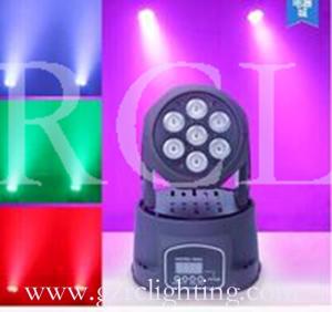 Wholesale Mini 7PCS x 10w LED Moving Head Light DJ Stage Lighting For KTV DISCO led lighting from china suppliers