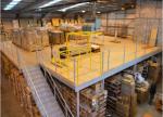 Double Deep Pallet Rack Mezzanine Systems , Heavy Duty Narrow Mezzanine Floor