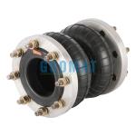 GUOMAT 2H250180 Double Convoluted Air Spring With Flange Ring Max. Diameter