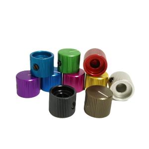 Wholesale Knurled Aluminum CNC Turning Parts Custom Small Turned Parts Audio Knob from china suppliers