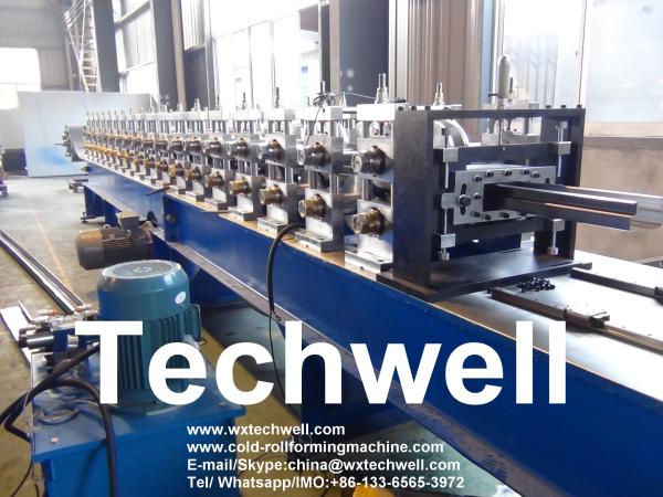 Steel Sheet Upright Rack Roll Forming Machine for Storage Shelf Profile